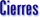 Cierres